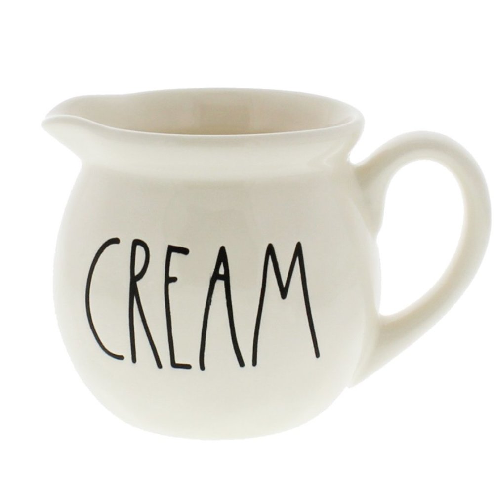 Rae Dunn Ceramic Ivory 'CREAM' Mug with Handle